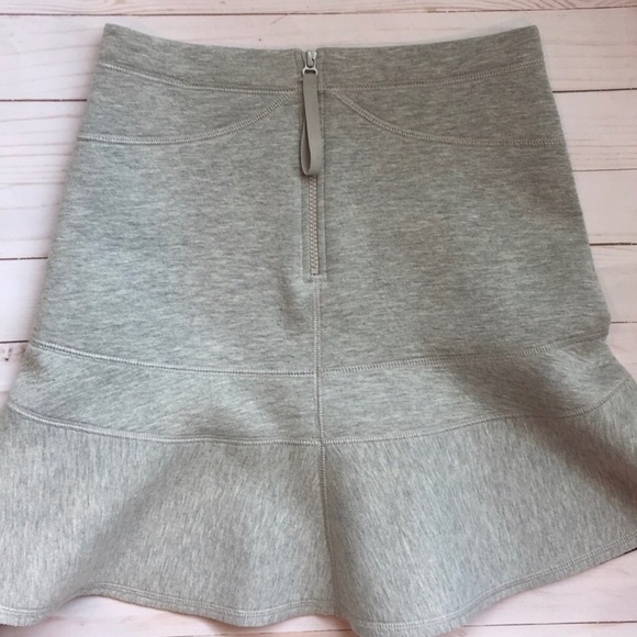 J Crew scuba material high waisted grey skirt - Picture 4 of 4